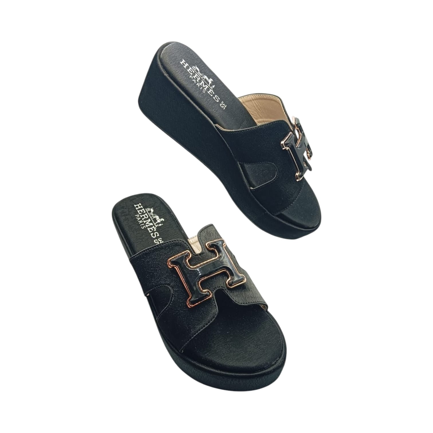 hermes slider platform wedge heels hermes slider platform wedge heels