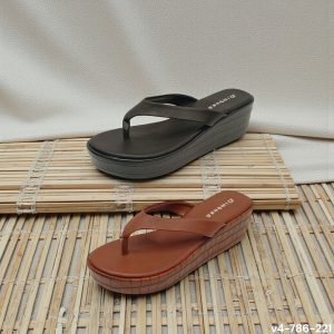 monochrome engraved platform wedges