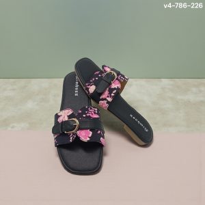 floral buckle slippers 1