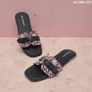floral buckle slippers 2