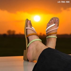 Multi Bridge Strap Flats